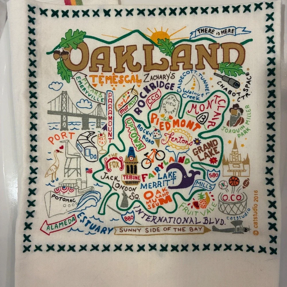 Catstudio hand embroidered